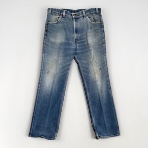 Levi's Men's Straight Jeans - Faded Blue - Rare Black Tab